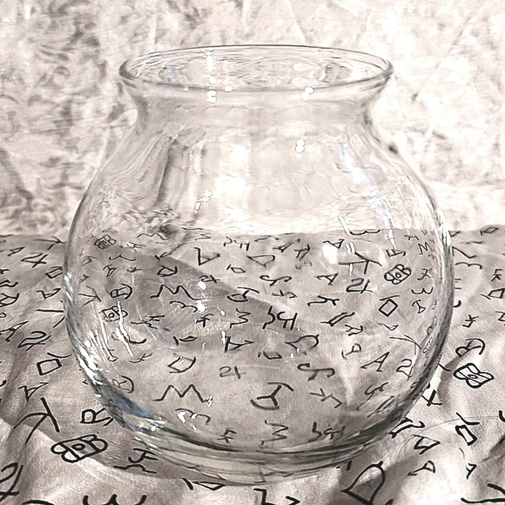 COMING SOON 2PC Vintage Clear Glass Ivy Bowl & Mini Bud Vase Set (2 Pieces)
